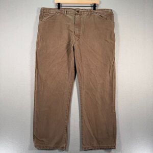 Dickies Carpenter Pants Mens‎ 44x30 Brown Straight Leg Utility Workwear Outdoor